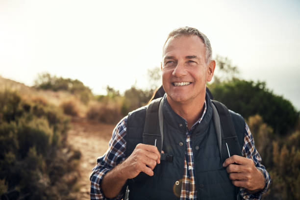 Patient hiking pain-free